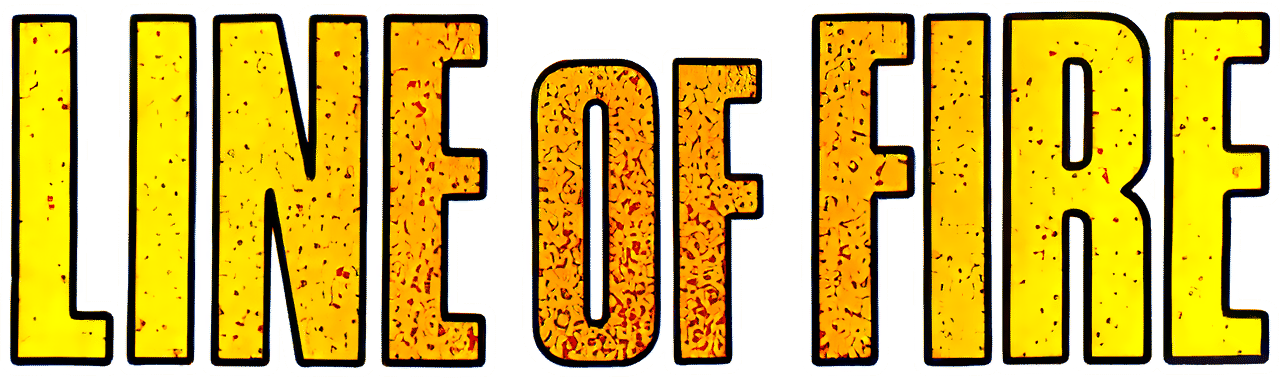 Line of Fire logo for Atari ST